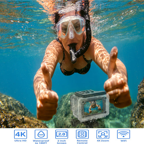 4K  Waterproof All Digital UHD WiFi Camera