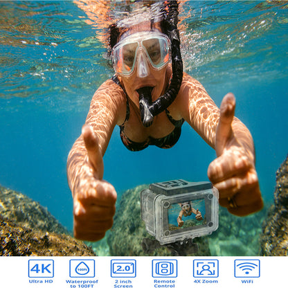 4K  Waterproof All Digital UHD WiFi Camera